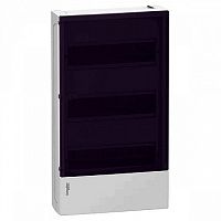 Распределительный шкаф MINI PRAGMA, 36 мод., IP40, навесной, пластик, дымчатая дверь | код. MIP12312T | Schneider Electric